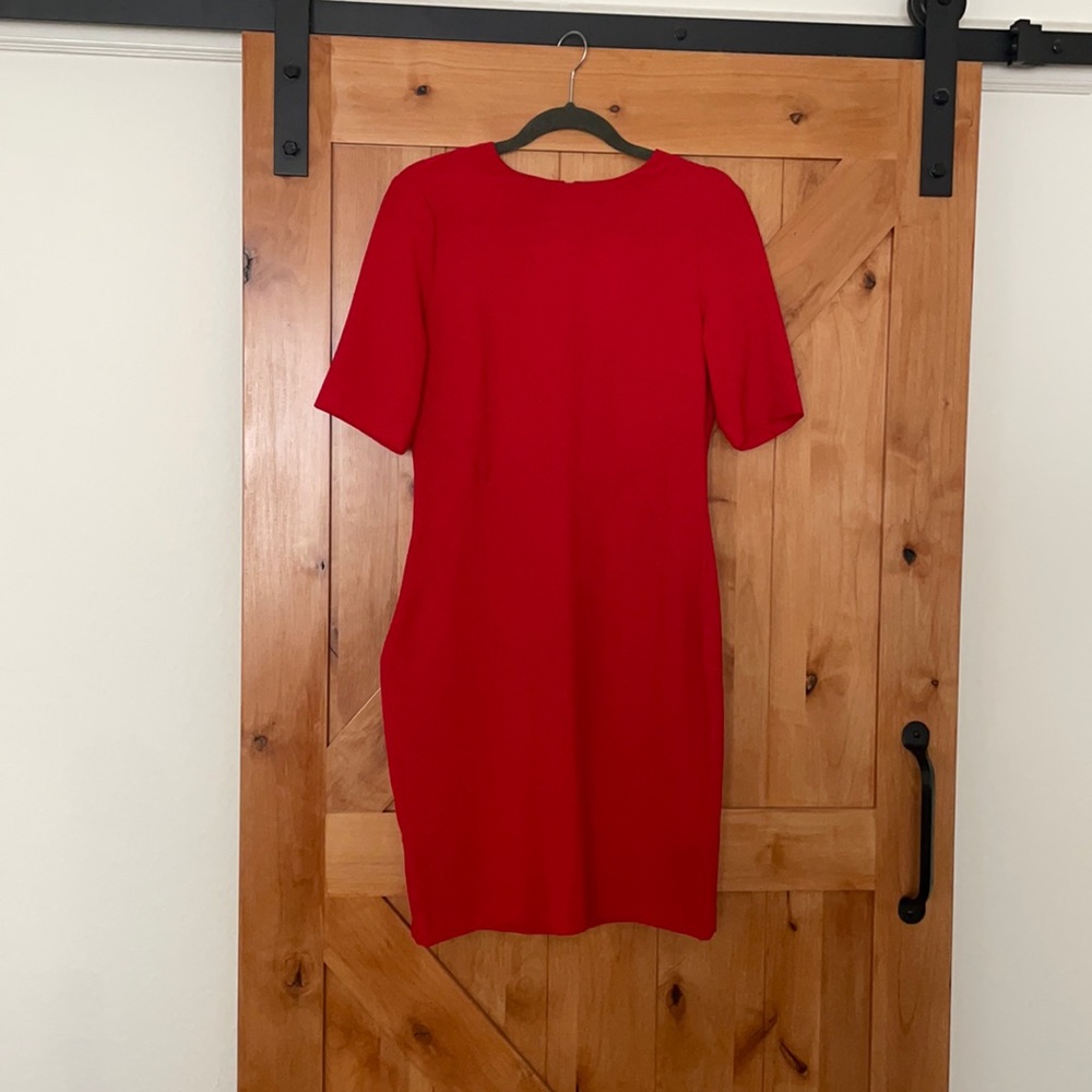 Tags attached H&M red mini dress